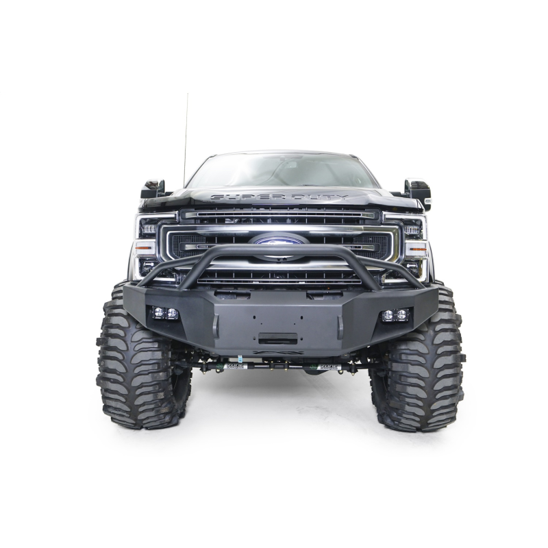 Fab Fours Premium Winch Front Bumper w/ Pre Runner Guard Model FS17-A4162-1