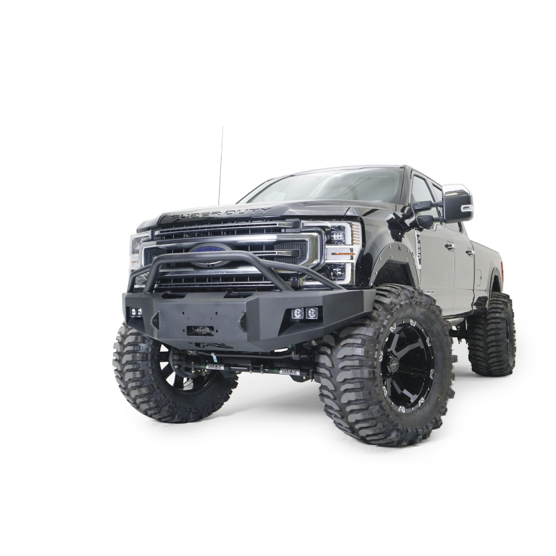 Fab Fours Premium Winch Front Bumper w/ Pre Runner Guard Model FS17-A4162-1