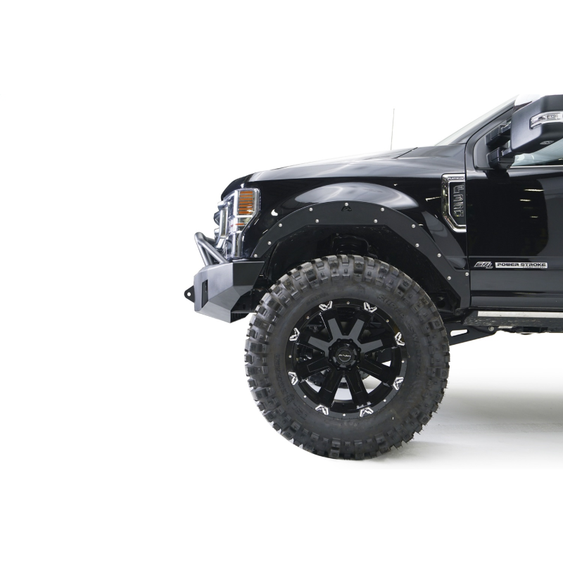 Fab Fours Premium Winch Front Bumper w/ Pre Runner Guard Model FS17-A4162-1
