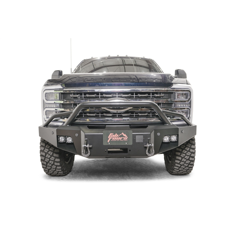 Fab Fours Premium Winch Front Bumper w/ Pre Runner Guard Model FS23-A5952-1