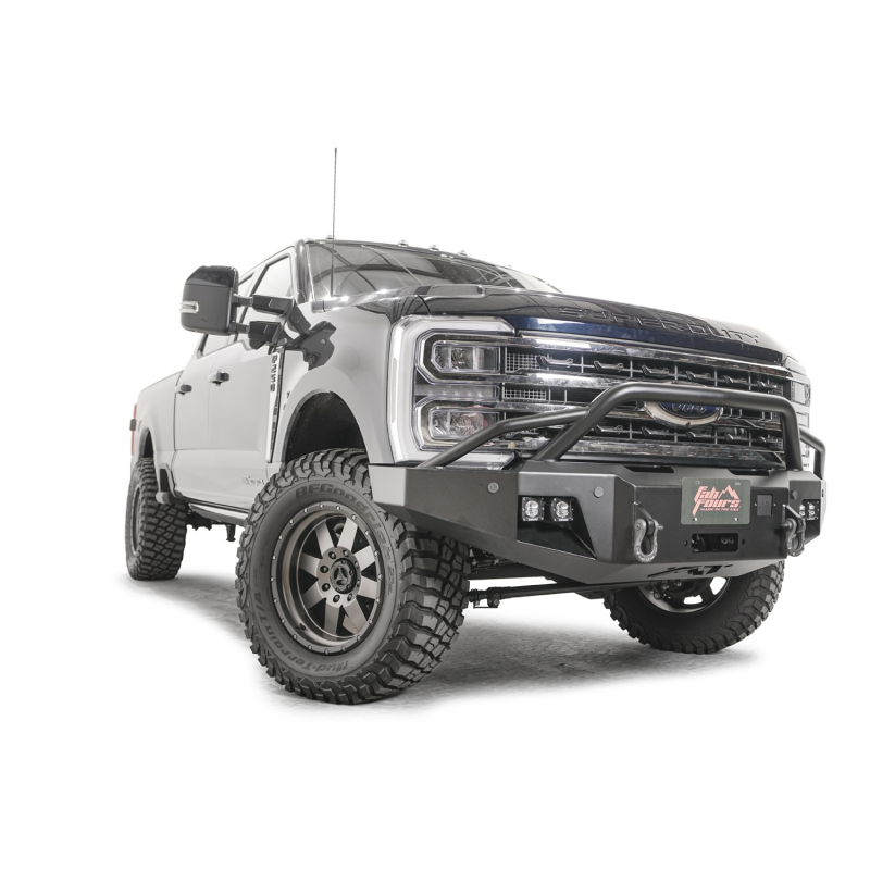 Fab Fours Premium Winch Front Bumper w/ Pre Runner Guard Model FS23-A5952-1