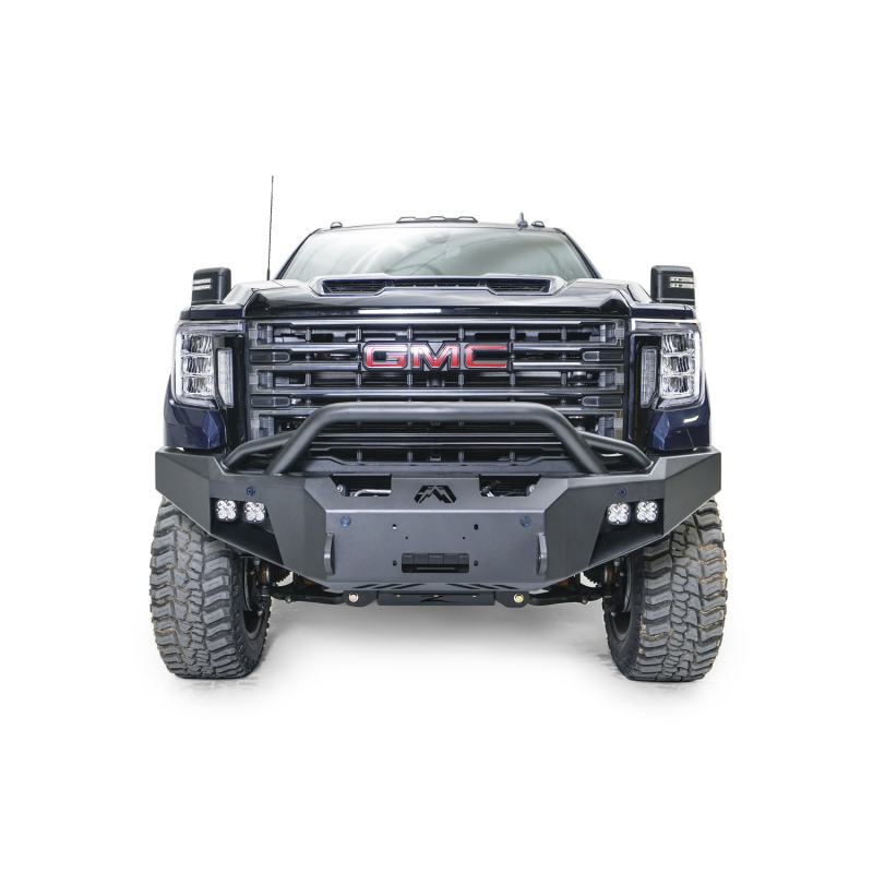 Fab Fours Premium Winch Front Bumper w/ Pre Runner Guard Model GM20-A5052-1