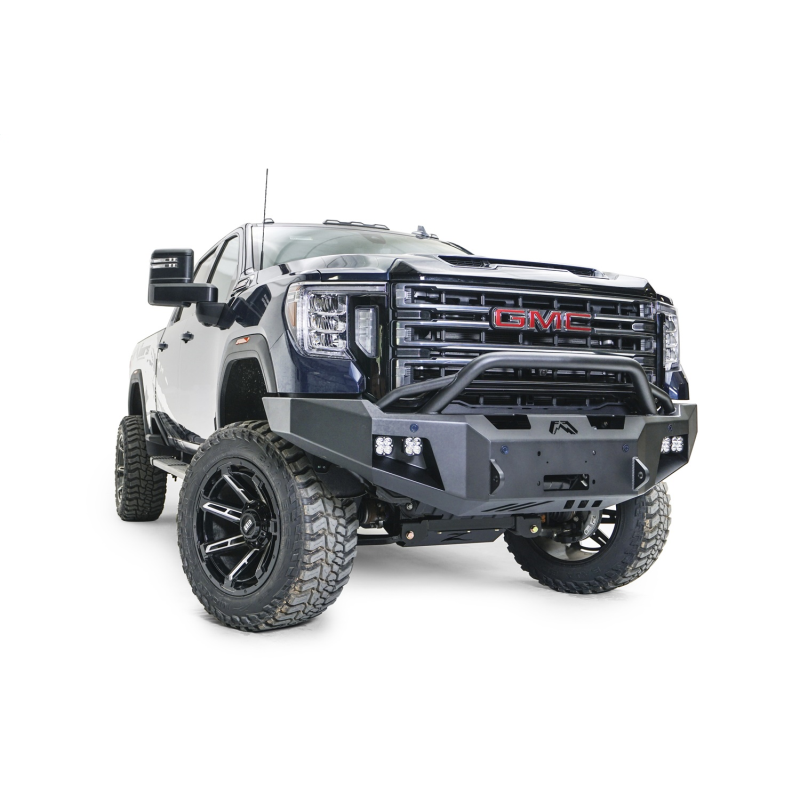 Fab Fours Premium Winch Front Bumper w/ Pre Runner Guard Model GM20-A5052-1