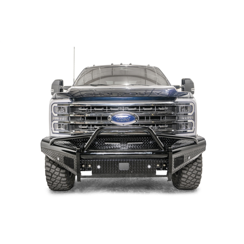Fab Fours Black Steel Front Bumper w/ Pre Runner Guard Model FS23-S5962-1