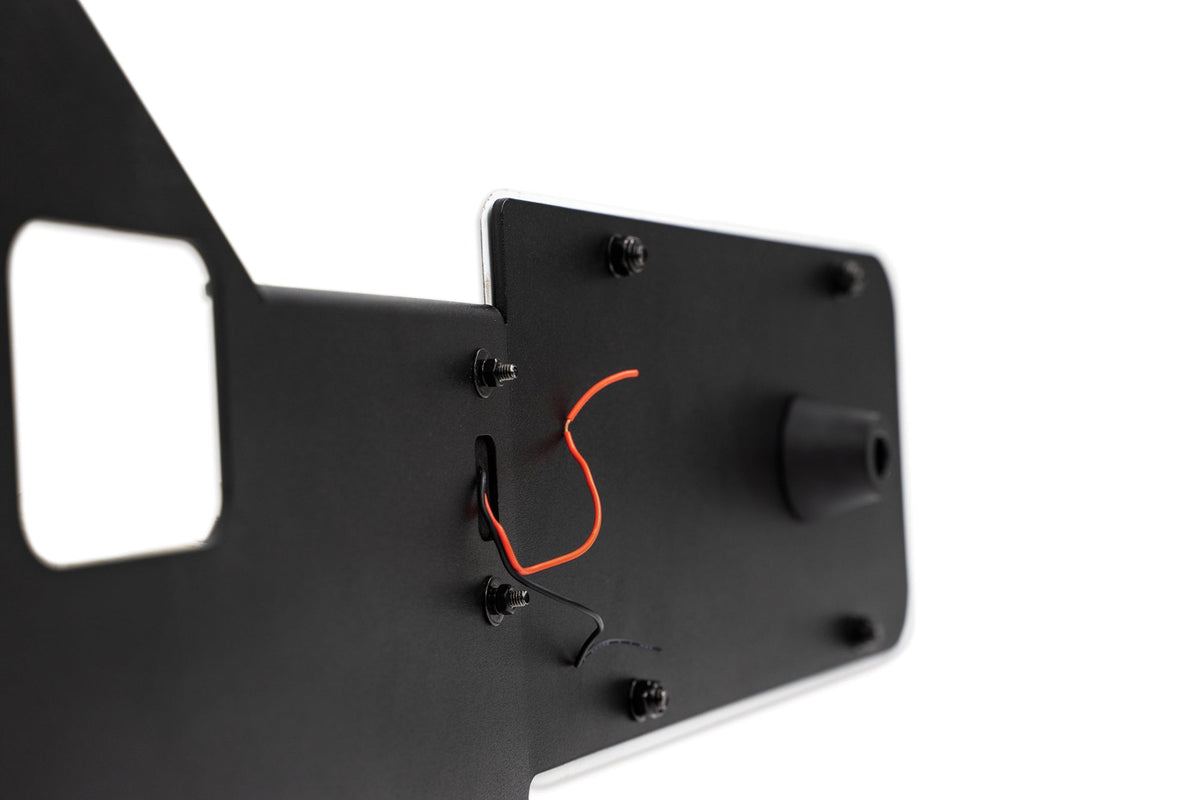 2021 2024 Ford Bronco Rear License Plate Relocation Bracket DV8 Offroad