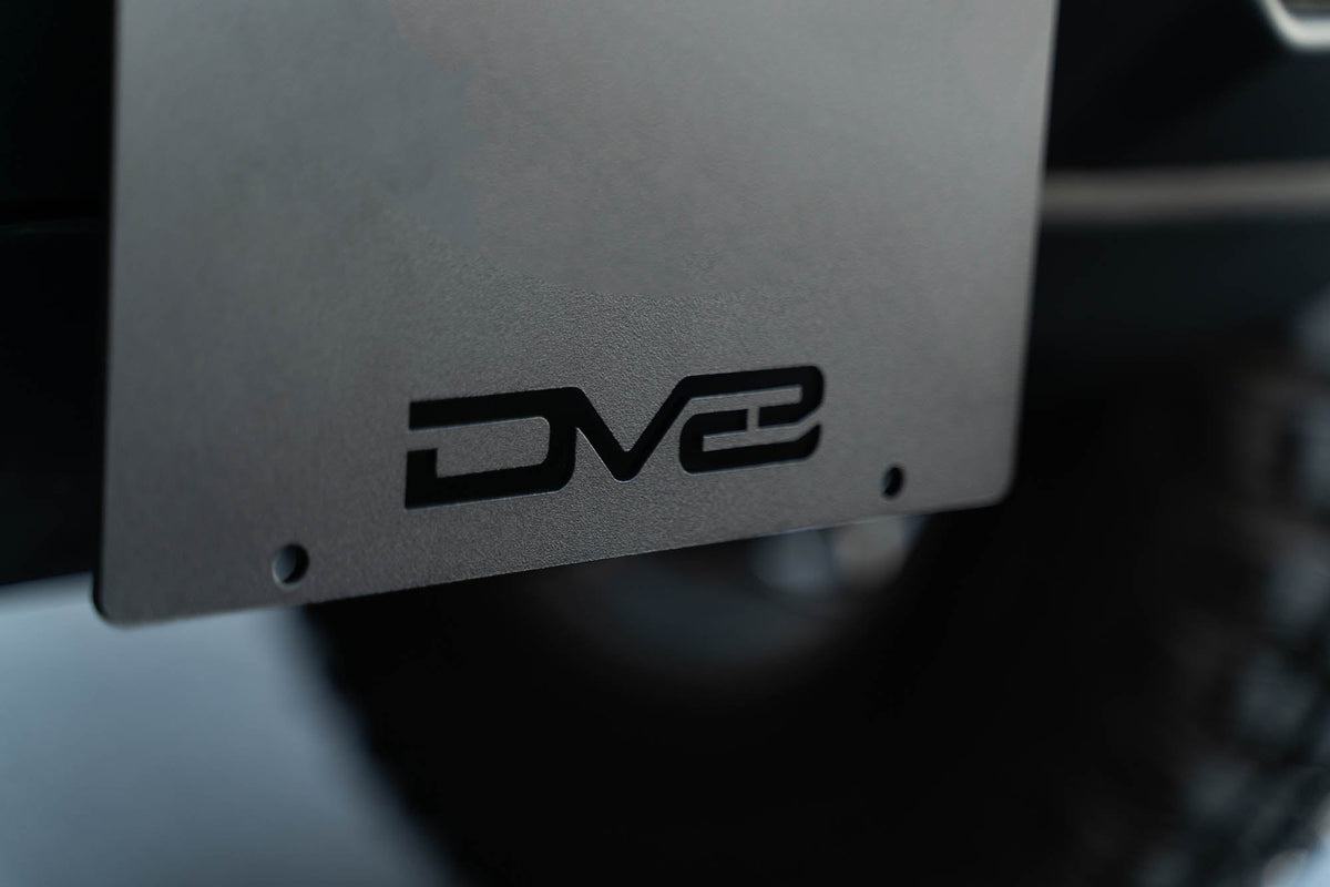2021 2024 Ford Bronco Capable Bumper Front License Plate Mount DV8 Offroad