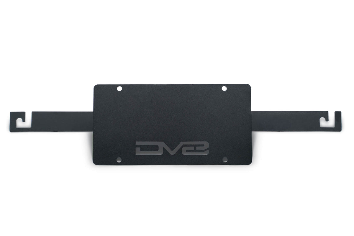 2021 2024 Ford Bronco Capable Bumper Front License Plate Mount DV8 Offroad
