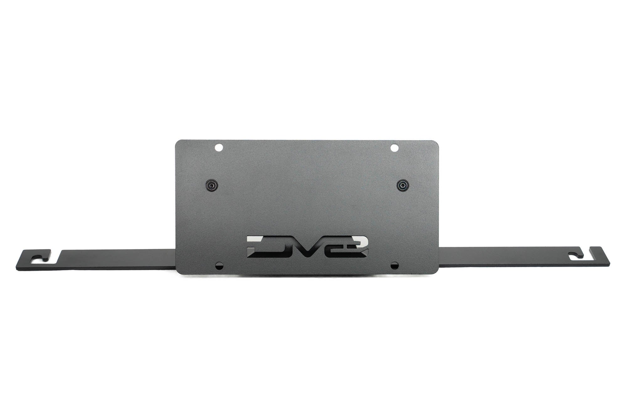 2021 2024 Ford Bronco Capable Bumper Slanted Front License Plate Mount DV8 Offroad