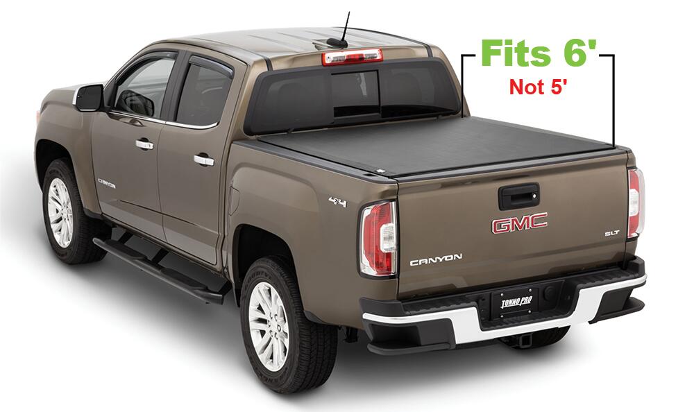 Lo Roll Up Tonneau Cover 15-22 Colorado/Canyon 6 Foot 2 Inch Tonno Pro