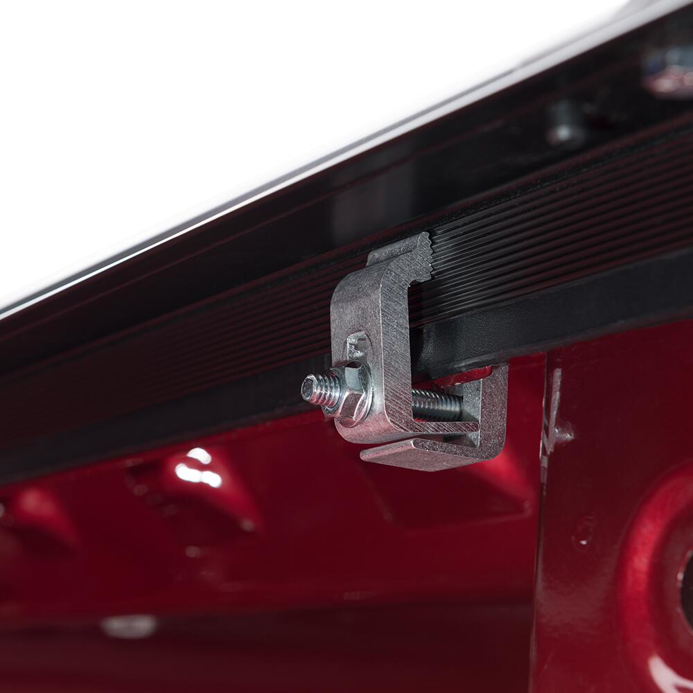 Lo Roll Up Tonneau Cover 07-21 Toyota Tundra W/Utility Track System W/O Trail Special Edition Storage Box 5 Foot 7 Inch Tonno Pro