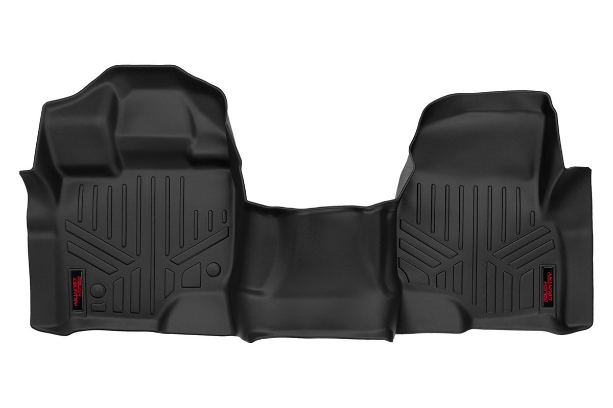 Floor Mats Front Over Hump Ford F-150 (15-26)/F-150 Lightning (22-26)/Raptor (17-20) Rough Country