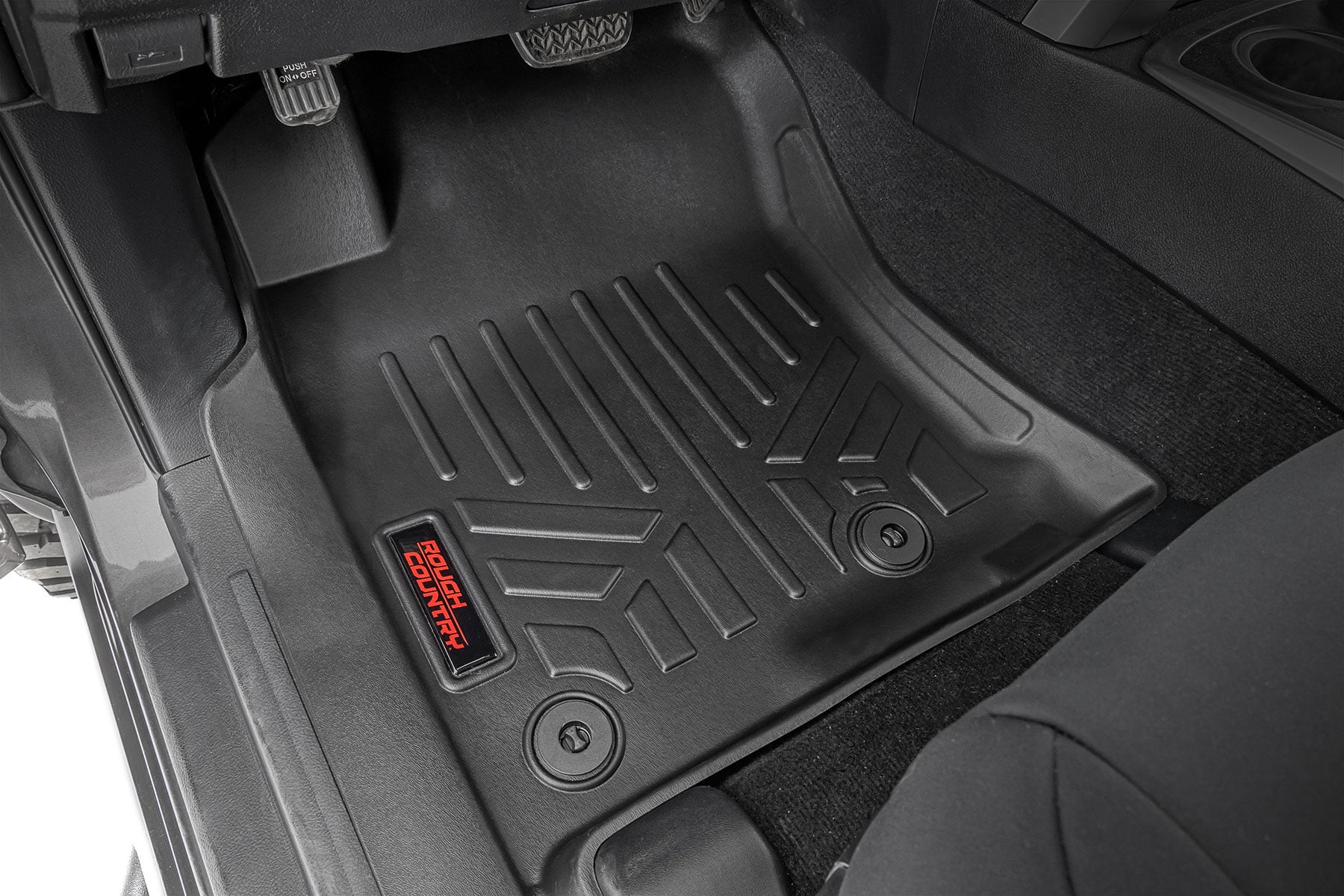 Floor Mats Front and Rear Toyota 4Runner 2WD/4WD (2013-2024) Rough Country