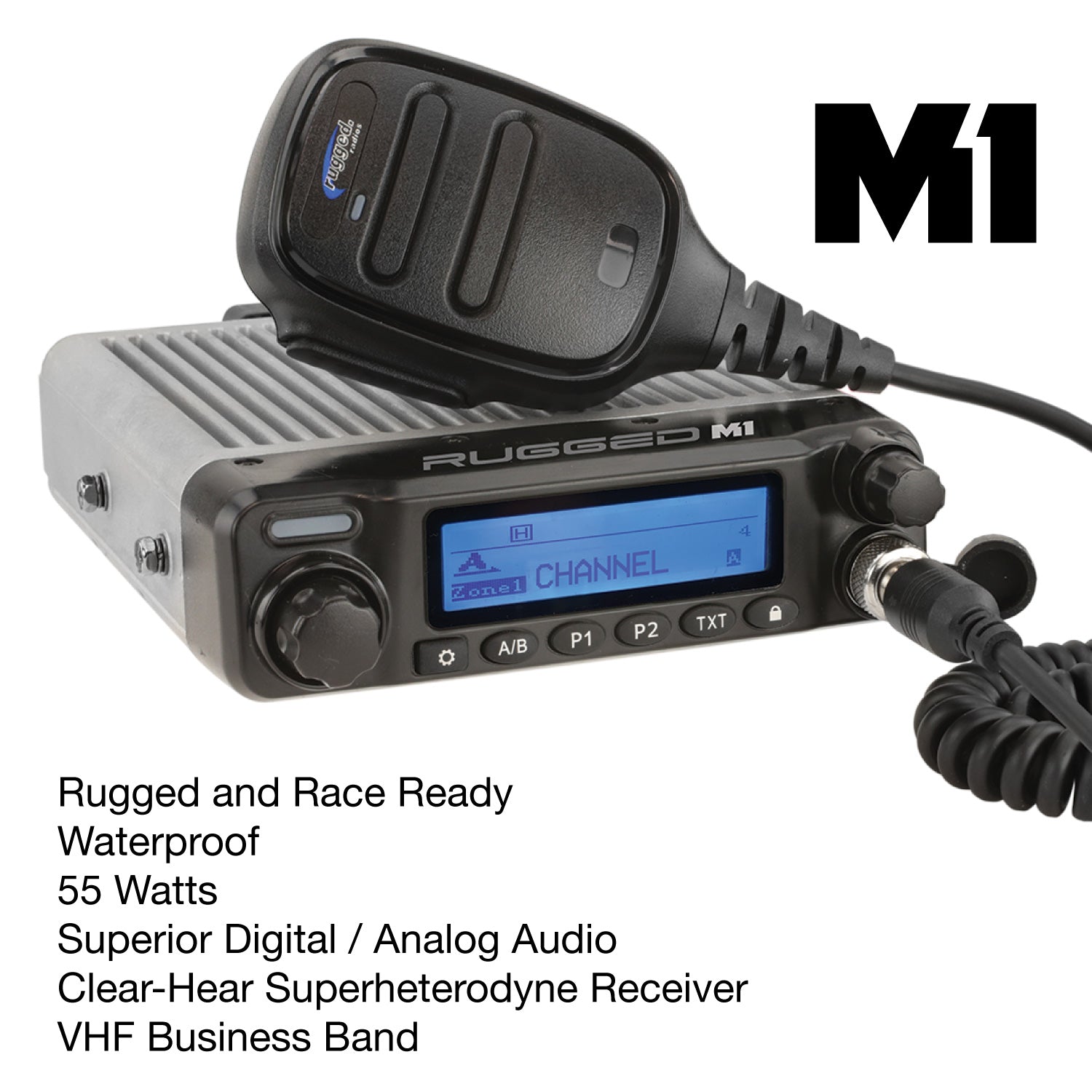Ford Raptor Two-Way Mobile Radio Kit - M1-V - Business Band VHF