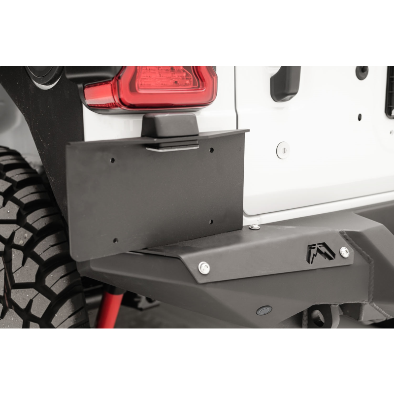 Fab Fours Rear Bumper License Plate Bracket Model M4550-1