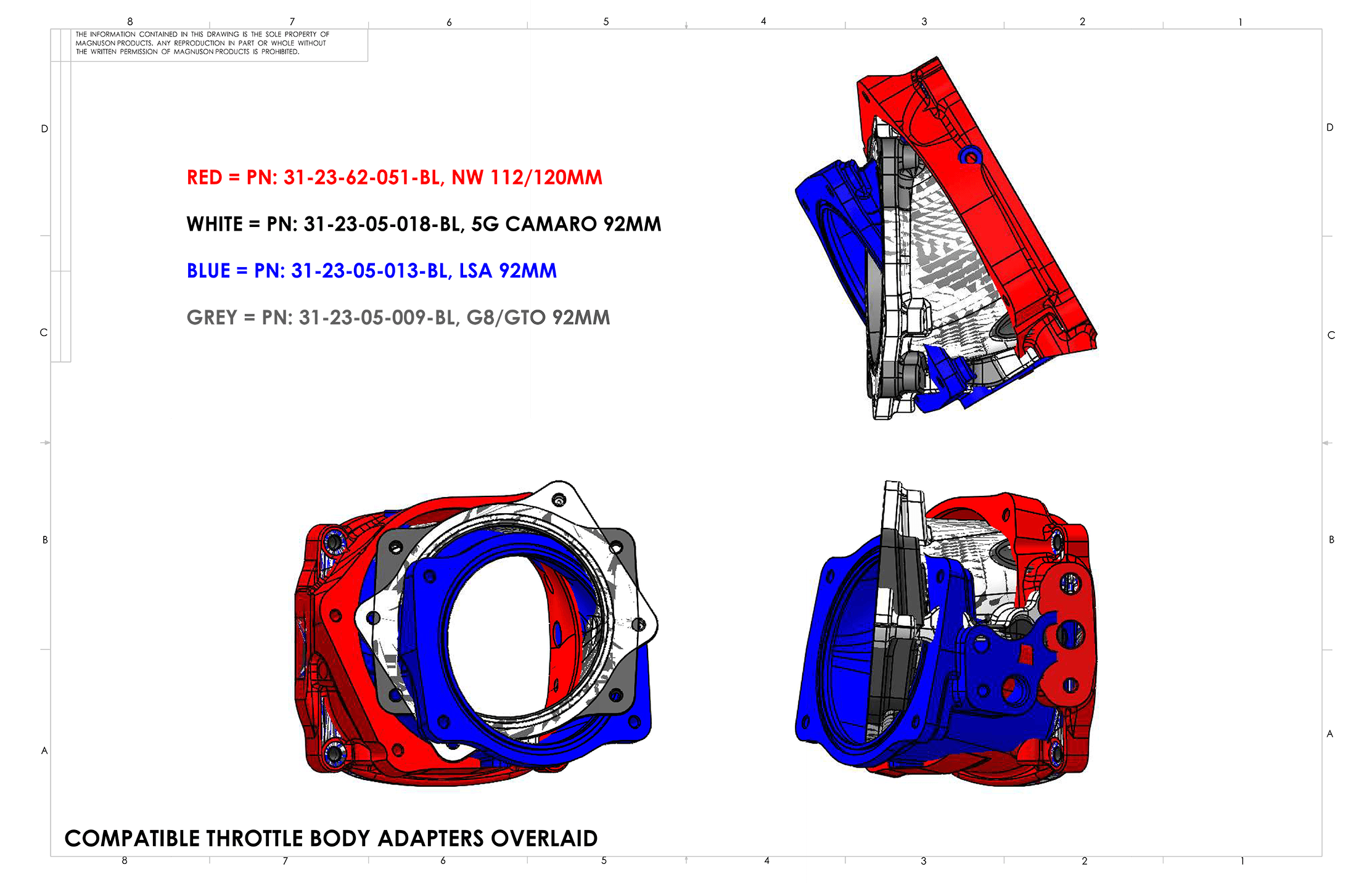 Magnum TVS2650 LS3/LSA Hot Rod Supercharger Kit