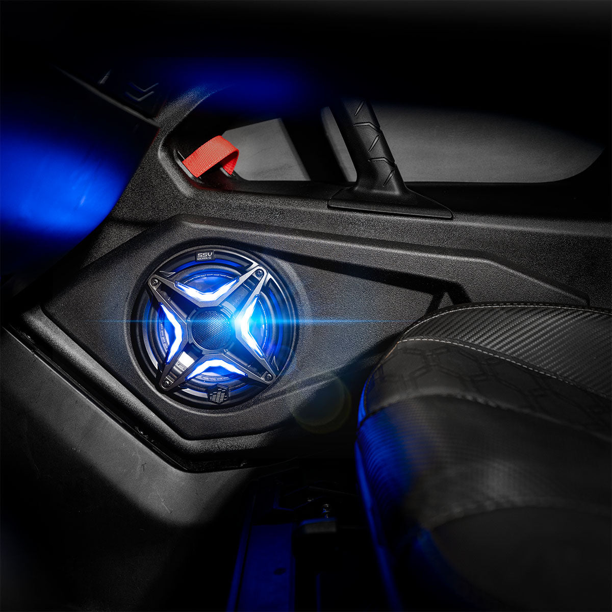 2024-2026 Can-Am® Maverick R 6.5" Lower Door-Pocket Speaker-Pods