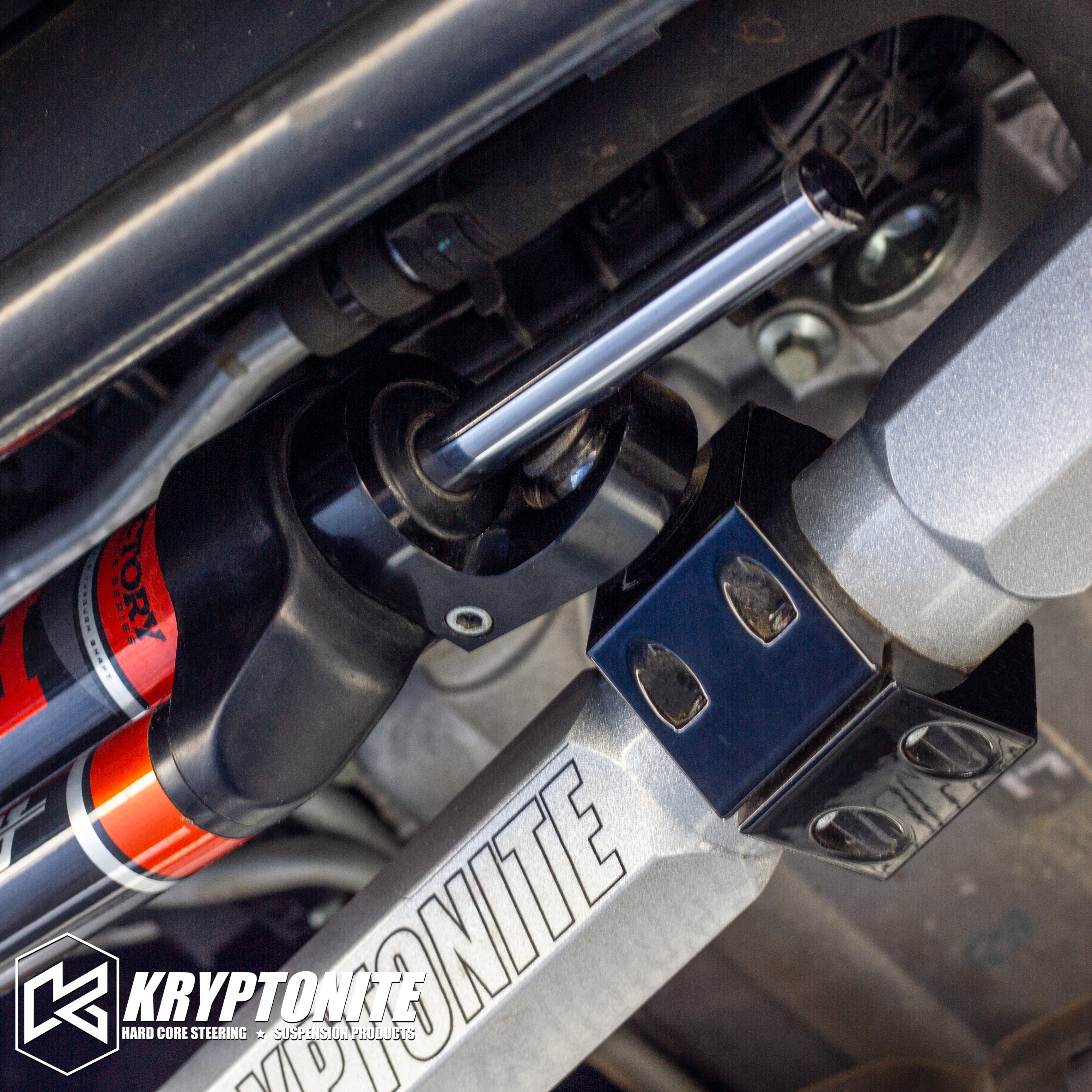Kryptonite Steering Stabilizer Adapter Kit for 2008-2025 Ford Super Duty F-250/F-350