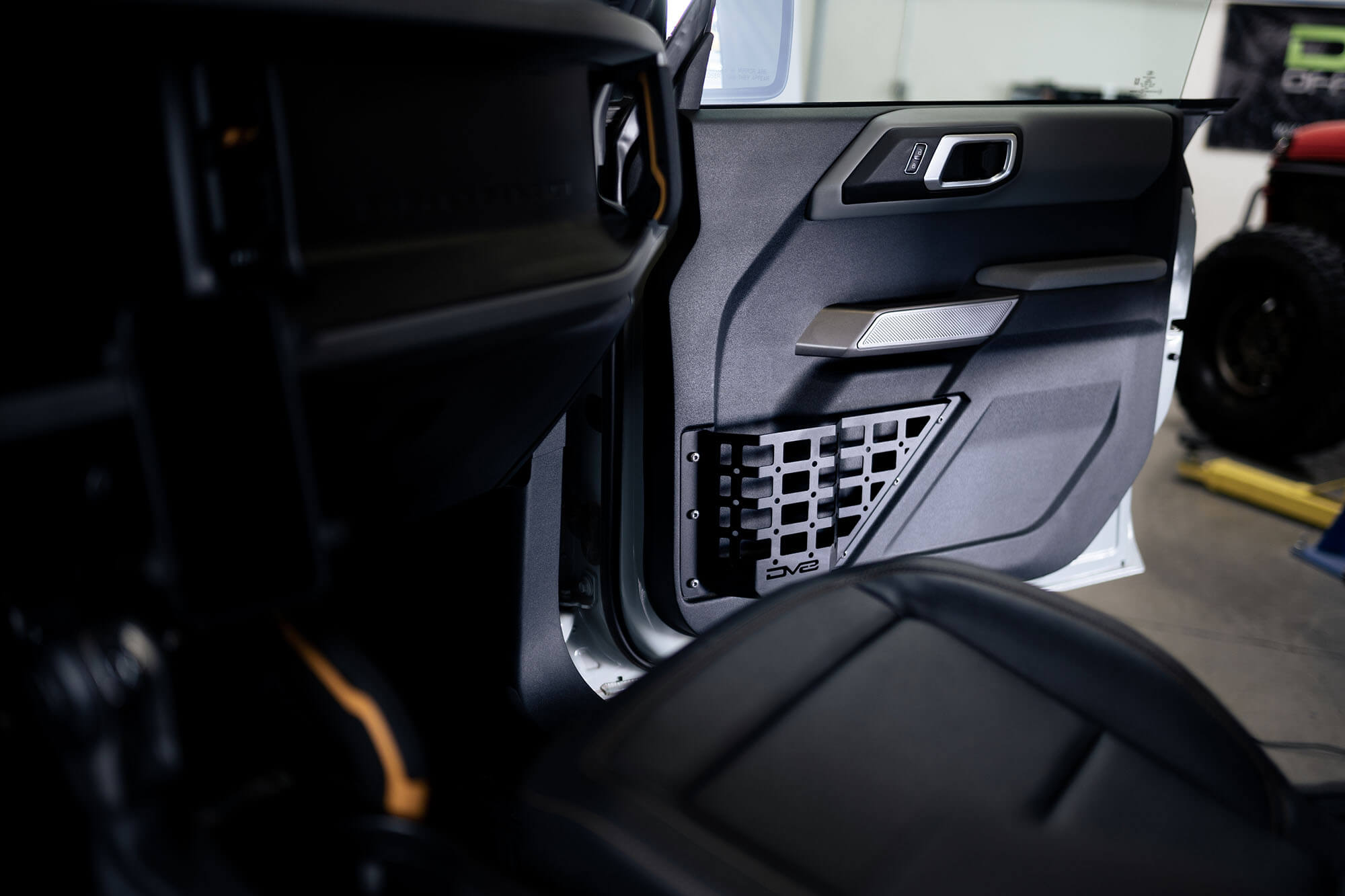 2021 2024 Ford Bronco Front Door Pocket Molle Panels DV8 Offroad