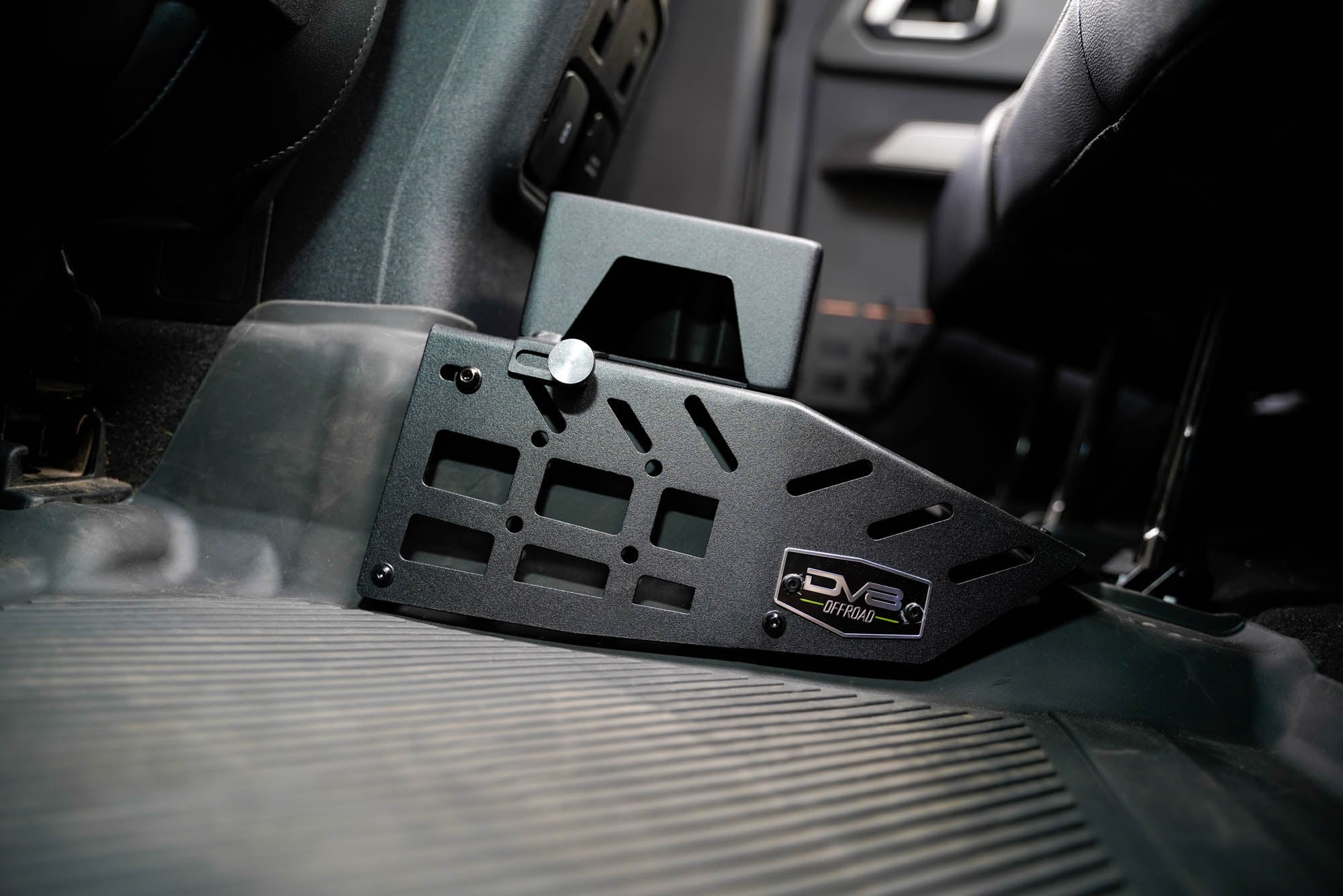 2021 2024 Ford Bronco 4 Door Rear Seat Cup Holder And Molle Panels DV8 Offroad