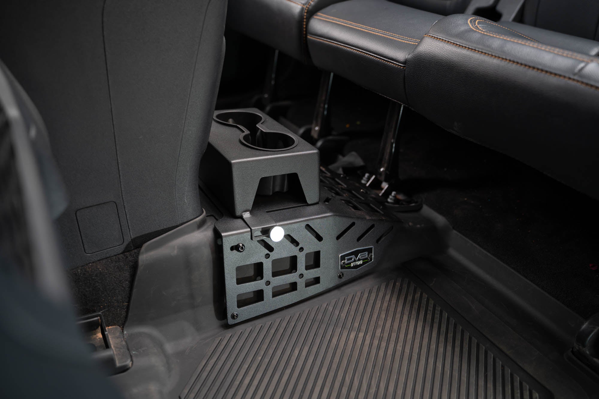 2021 2024 Ford Bronco 4 Door Rear Seat Cup Holder And Molle Panels DV8 Offroad