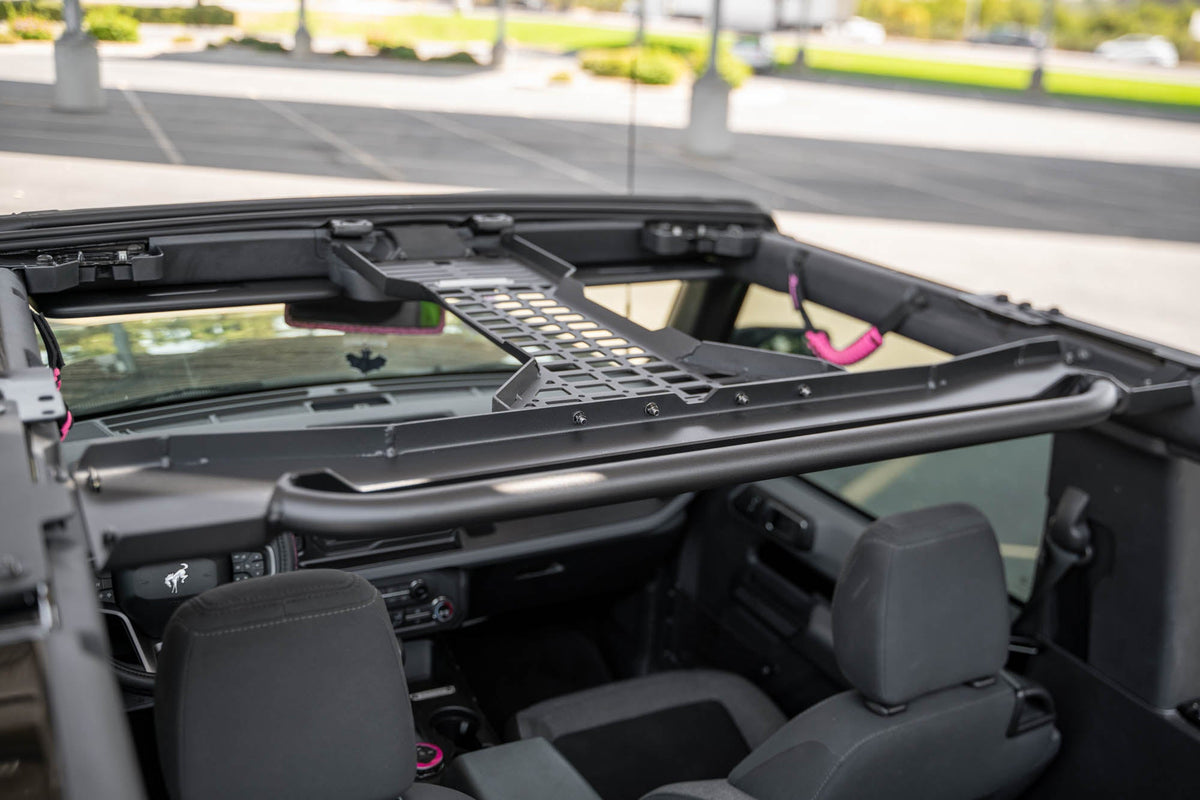 2021 2025 Ford Bronco 2 Door Overhead Molle Panel DV8 Offroad