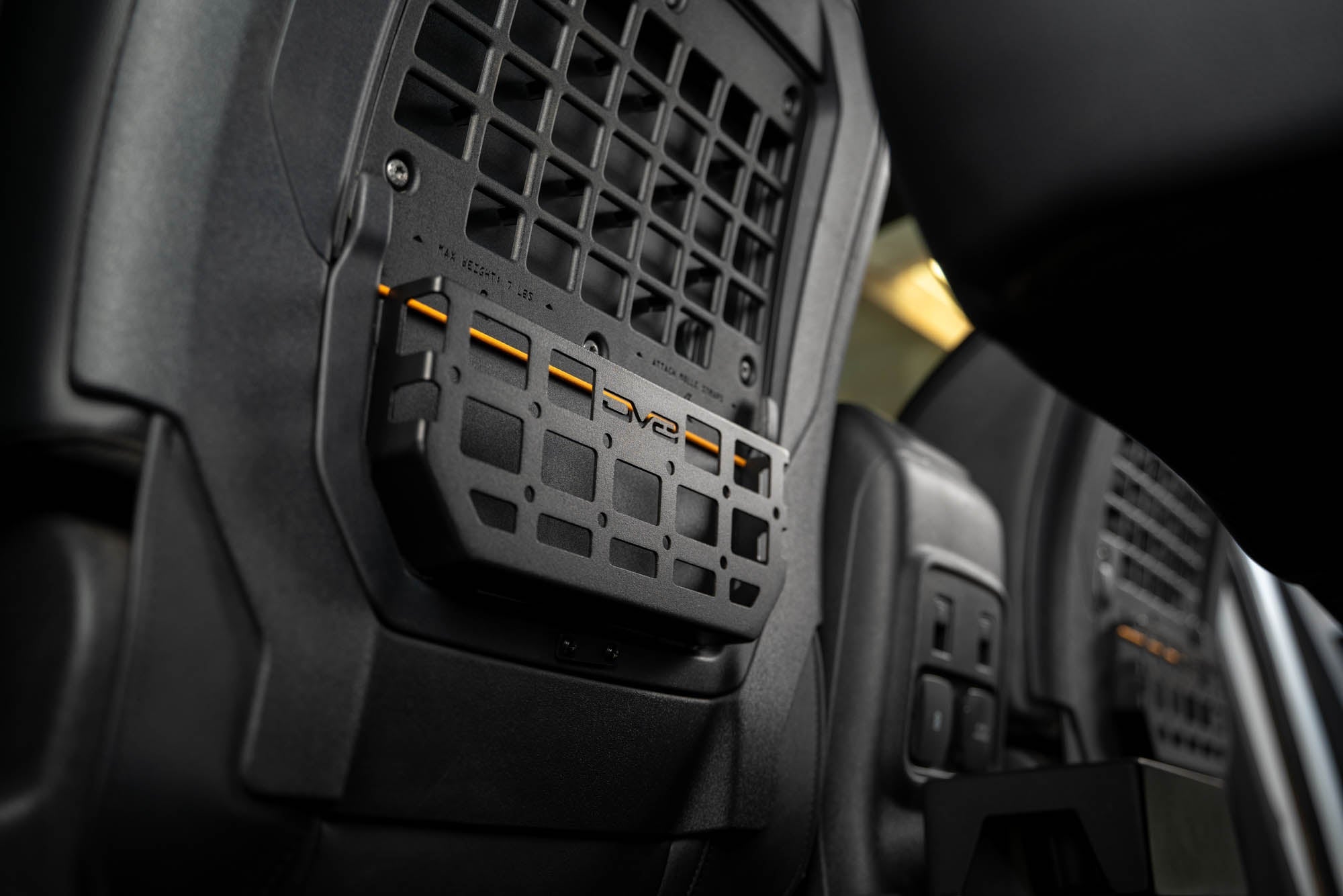 2021 2024 Ford Bronco Seat Back Molle Pockets DV8 Offroad