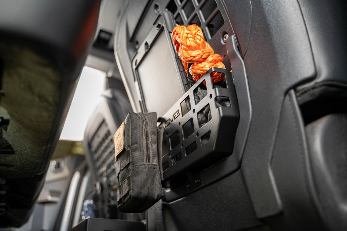 2021 2024 Ford Bronco Seat Back Molle Pockets DV8 Offroad