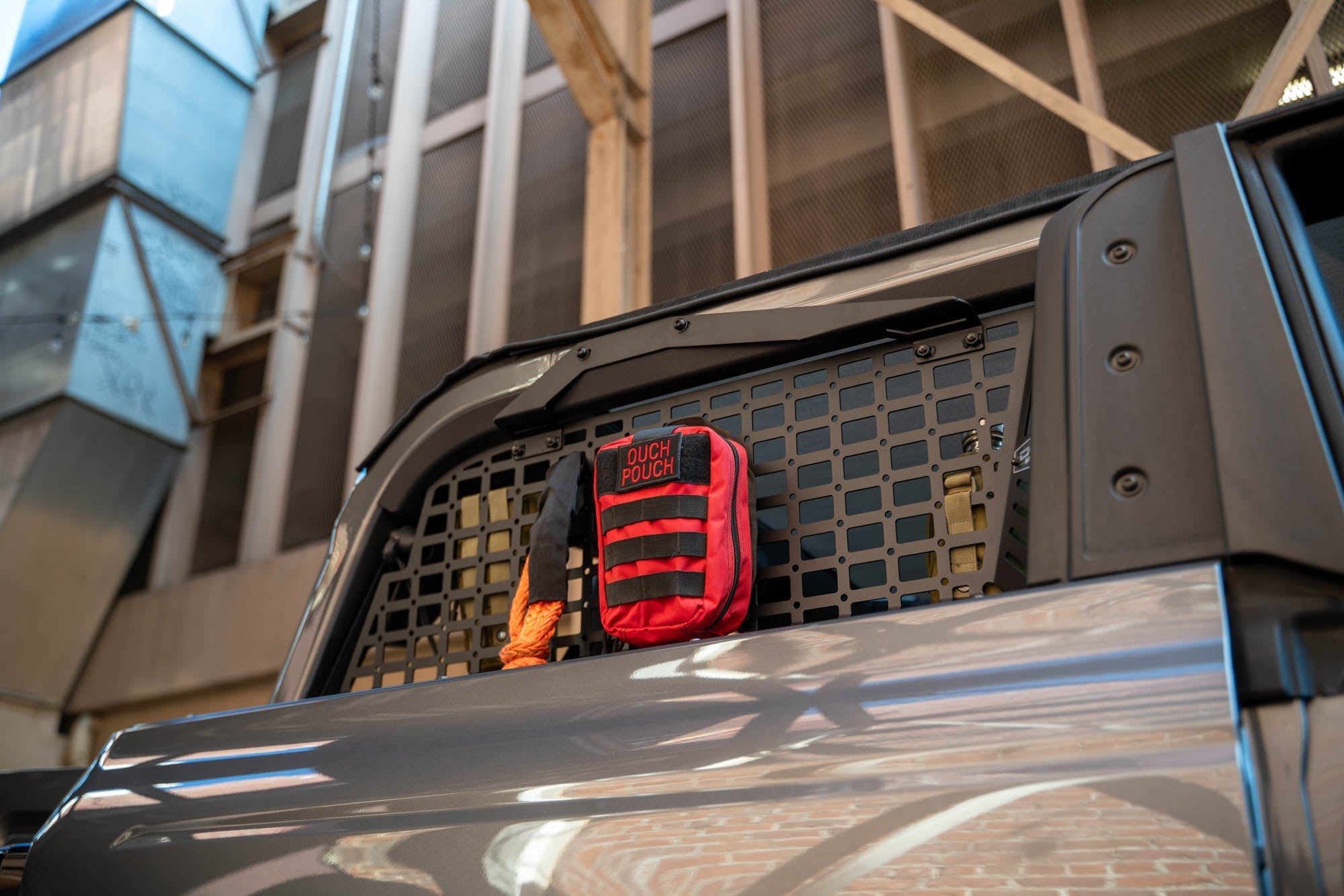 2021 2024 Ford Bronco Rear Window Molle Panels DV8 Offroad