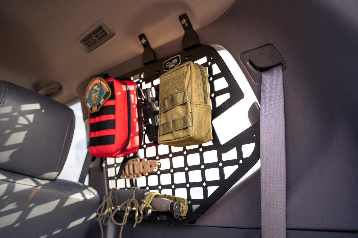 2003 2009 Lexus Gx 470 Rear Window Molle Storage Panels DV8 Offroad