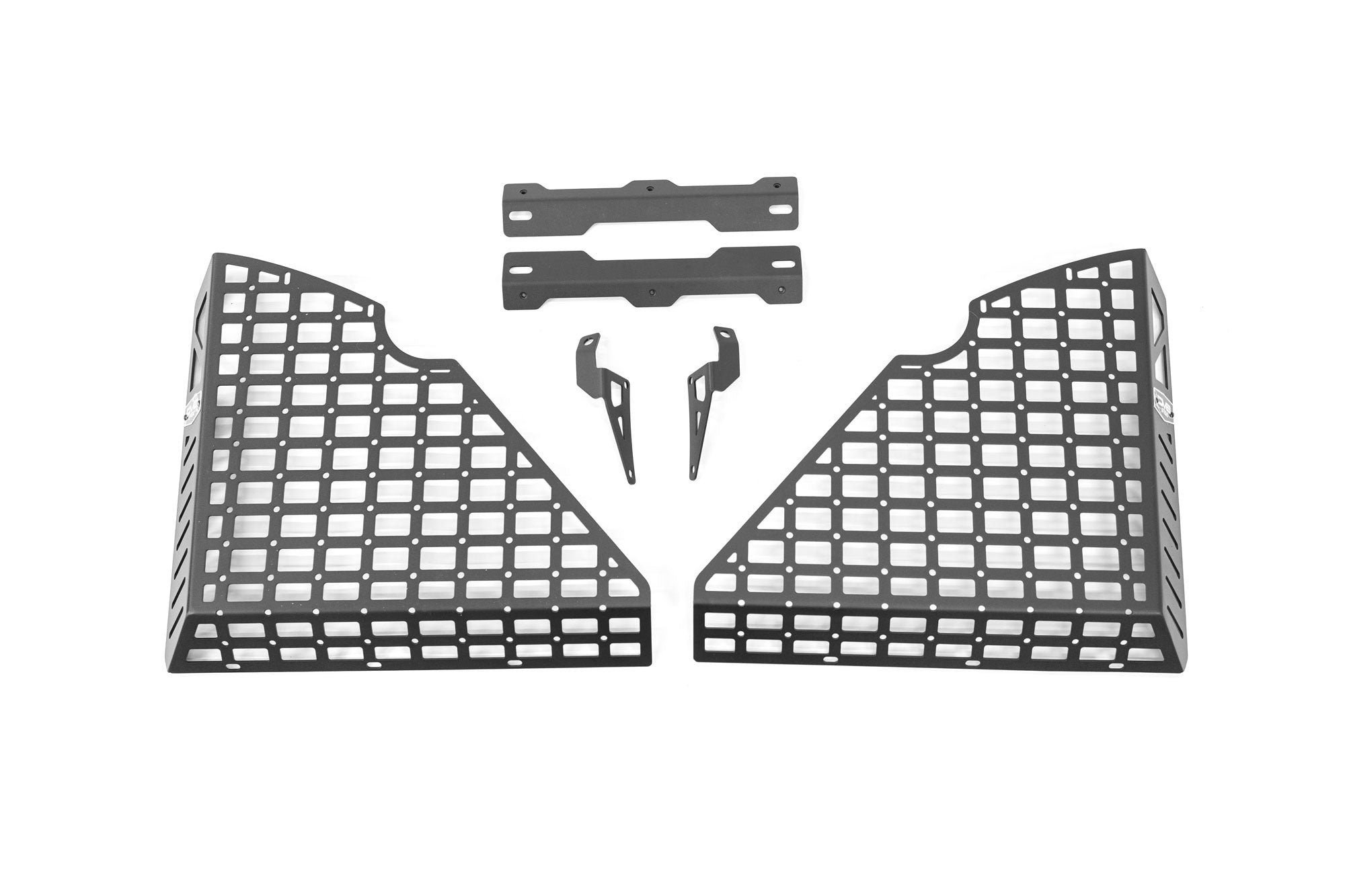 2007 2018 Wrangler JK 4 Door Pocketed Rear Window Molle Panels DV8 Offroad