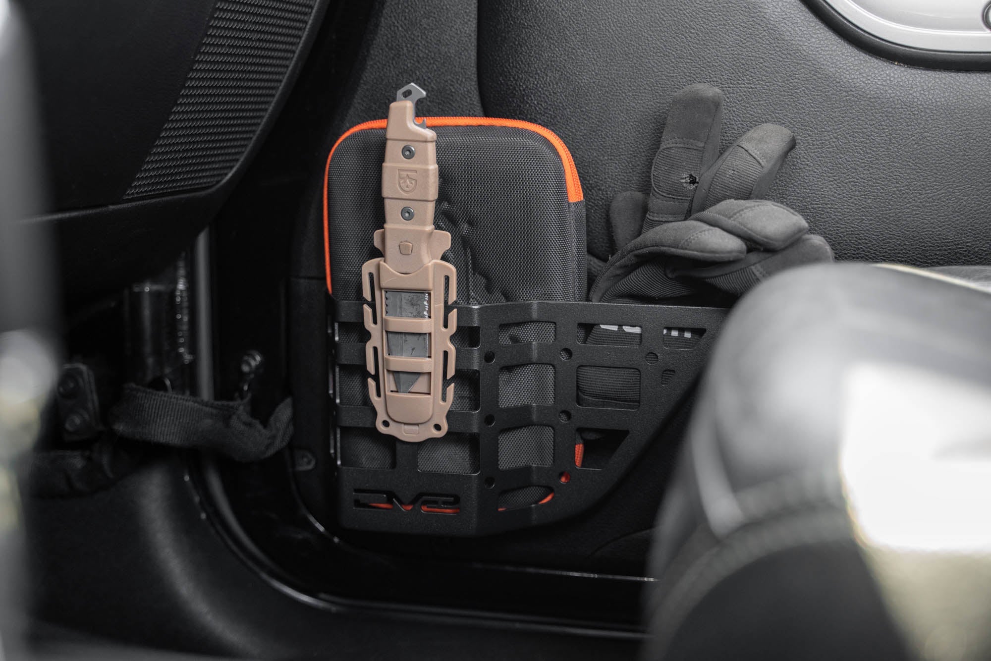 2011 2018 Jeep Wrangler JL Front Door ONLY Pocket Molle Panels DV8 Offroad