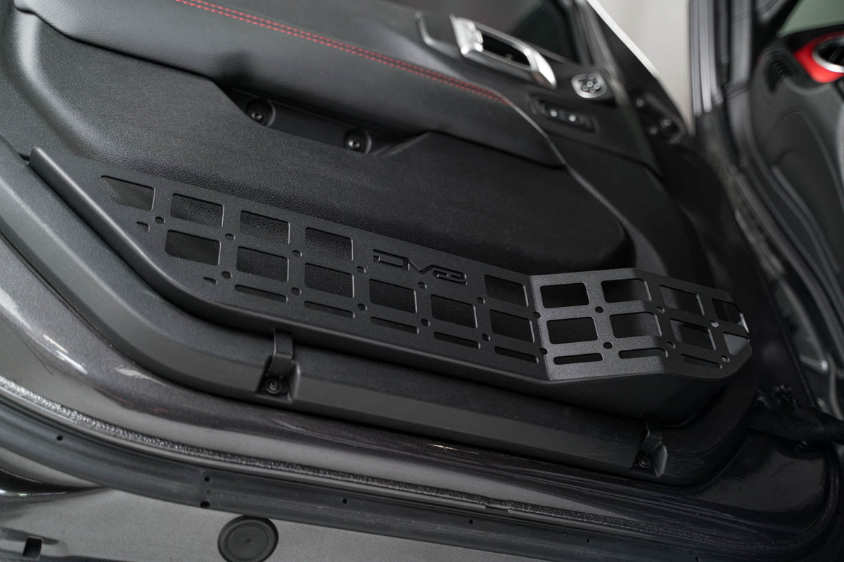 2018 2025 Jeep Gladiator JT Wrangler JL JLU Front Door Pocket Molle Panels DV8 Offroad