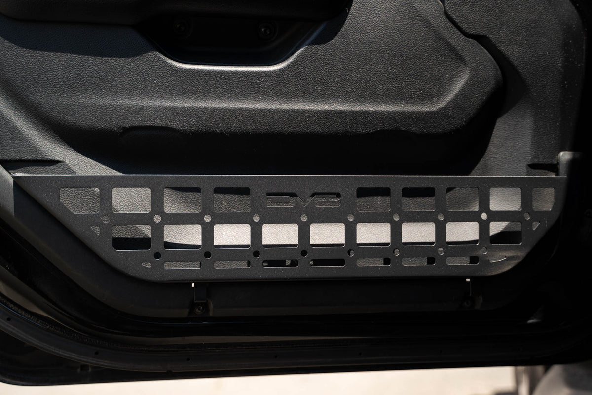 2018 2025 Jeep Wrangler JL, JLU Slim Front Door ONLY Molle Pockets DV8 Offroad