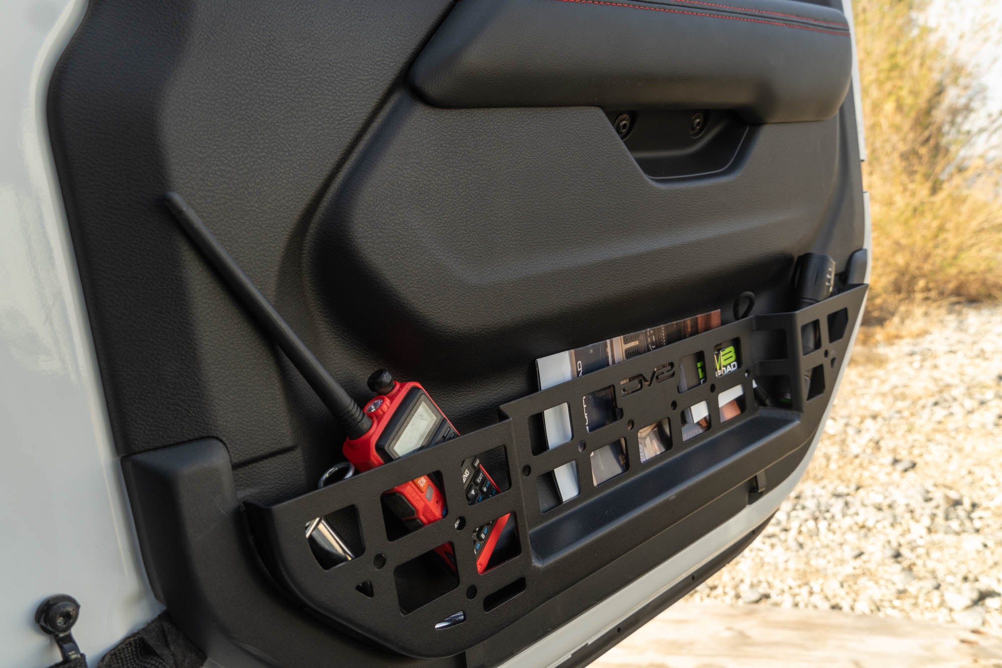 2018 2025 Jeep Wrangler JL & Gladiator JT Electric Seat Front Door Molle Pockets DV8 Offroad