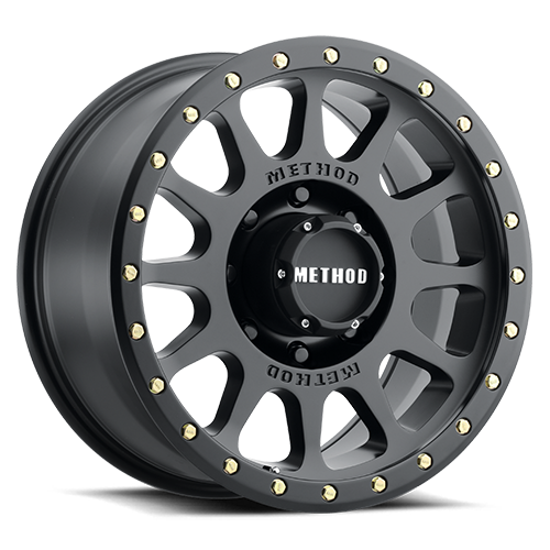 Aluminum Wheels 20x10 NV MR305 Bolt Pattern 8 On 170 Offset -18 Lip Size 2.05 Matte Black MB Method