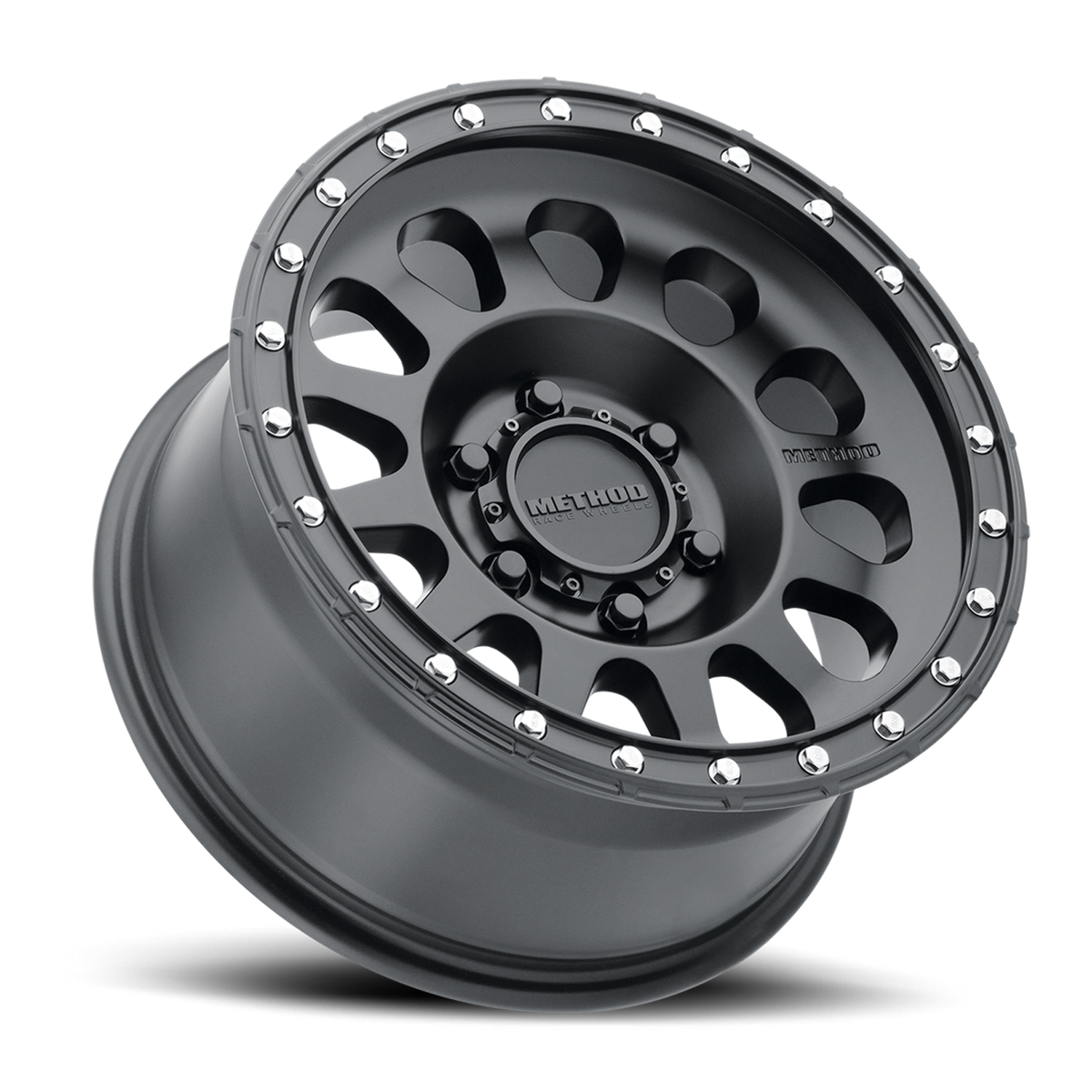 Aluminum Wheels 20x9 MR315 Bolt Pattern 6 On 139.7 Offset 18 Lip Size 2.13 Matte Black MB Method