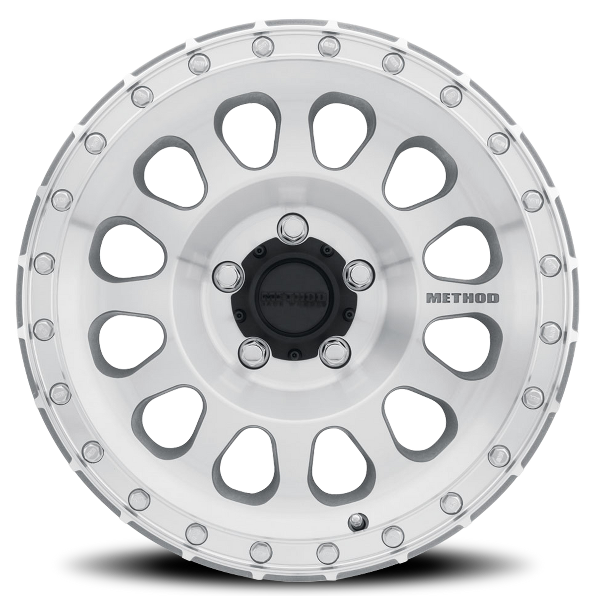 Aluminum Wheels 17x8.5 MR315 Bolt Pattern 5 On 127 Offset 0 Lip Size 1.65 Machined SL Clear Coat Method