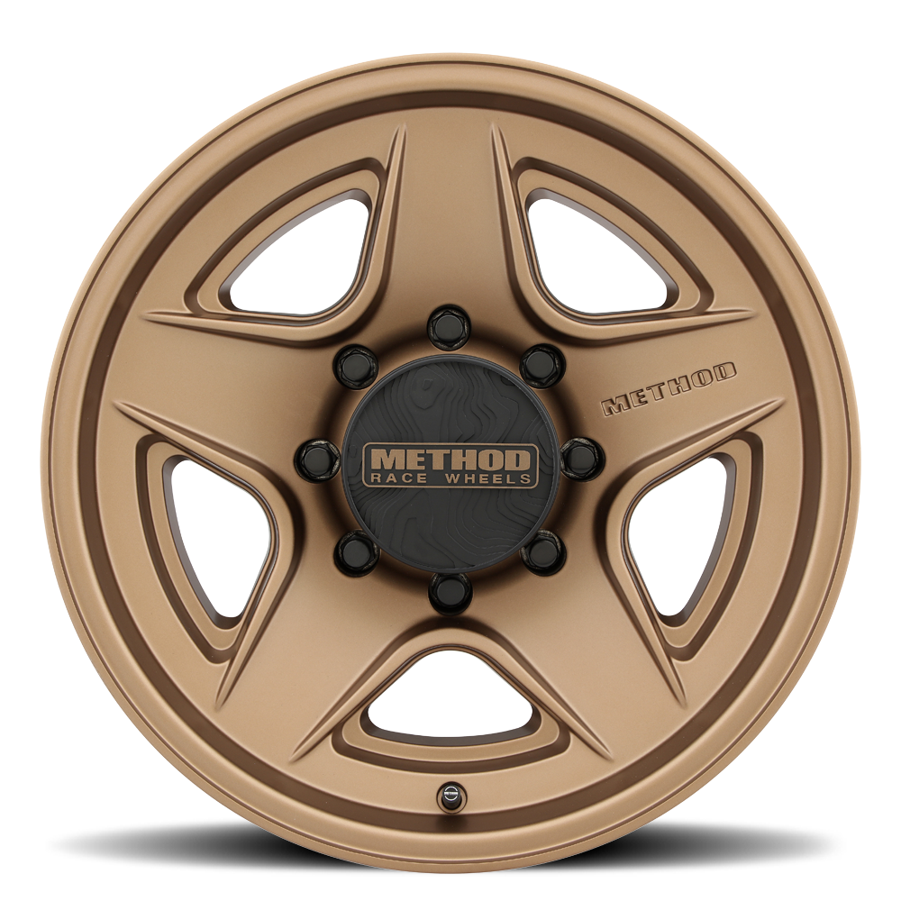 Aluminum Wheels 20x9 MR319 Bolt Pattern 8 On 170 Offset 18 Lip Size 1.06 Method Bronze BZ Method
