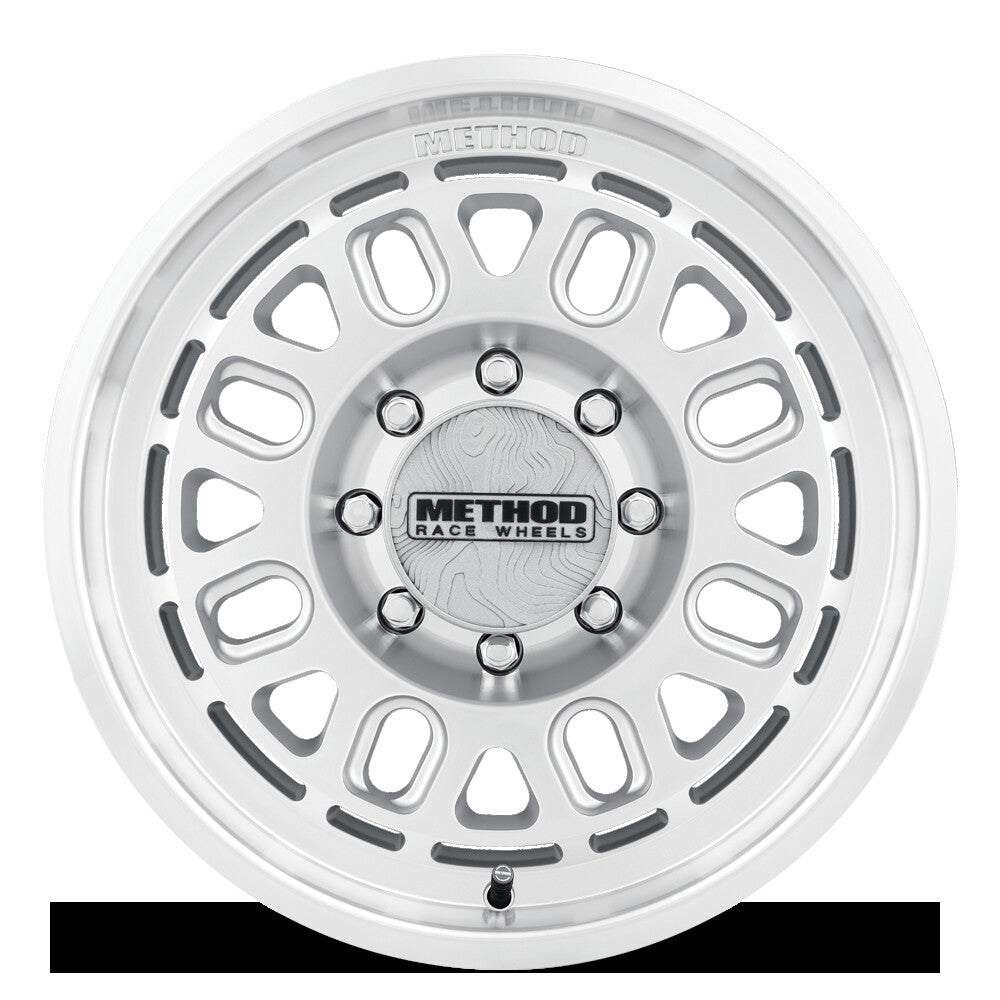 MR321, 18x9, +18mm Offset, 8x170, 130.81mm Centerbore, Machined Clear Coat, Method Race Wheels