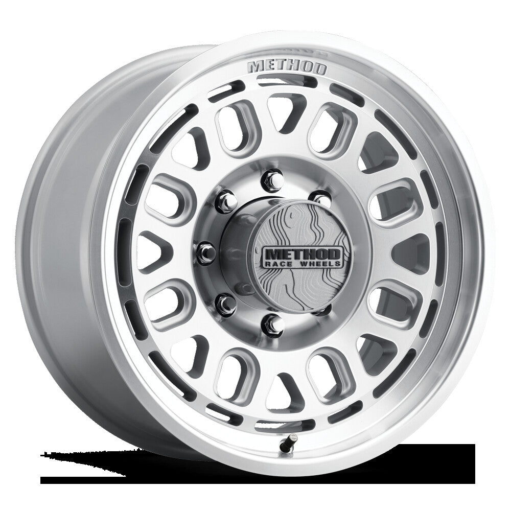 MR321, 18x9, +18mm Offset, 8x170, 130.81mm Centerbore, Machined Clear Coat, Method Race Wheels