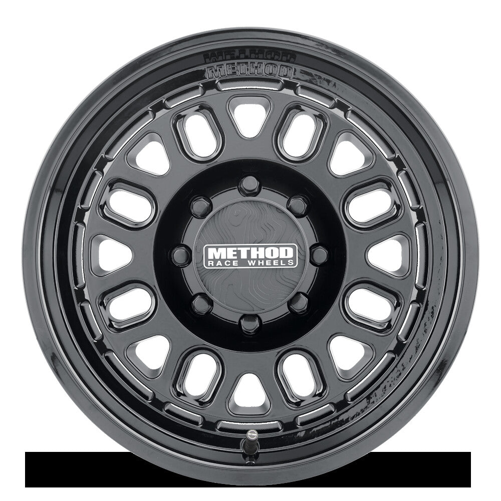 MR321, 18x9, +18mm Offset, 8x180, 130.81mm Centerbore, Gloss Black, Method Race Wheels