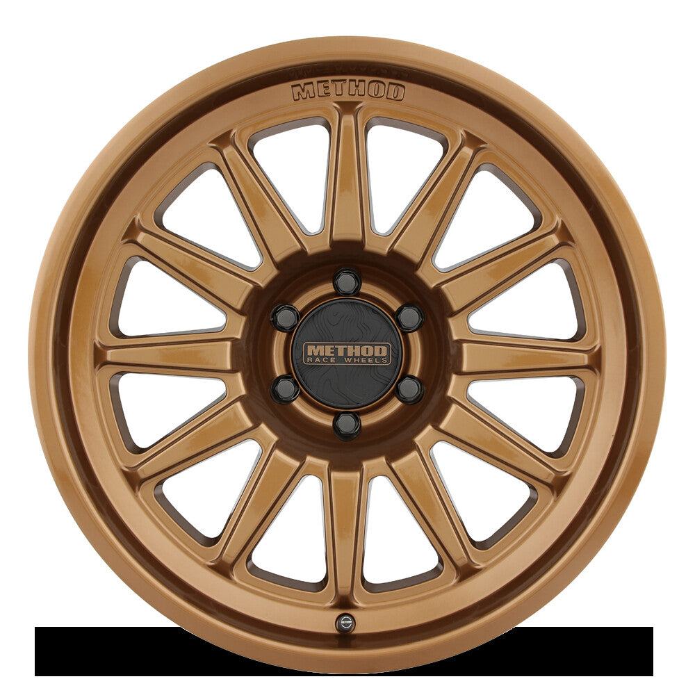 MR323, 20x9, +12mm Offset, 6x5.5, 106.25mm Centerbore, Gloss Bronze, Method Race Wheels