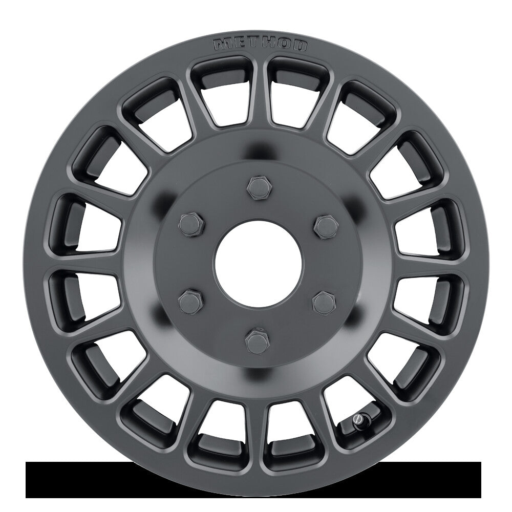 MR407 Bead Grip, 15x6, 5+1/+51mm Offset, 6x5.5, 78.3mm Centerbore, Matte Black, Method Race Wheels