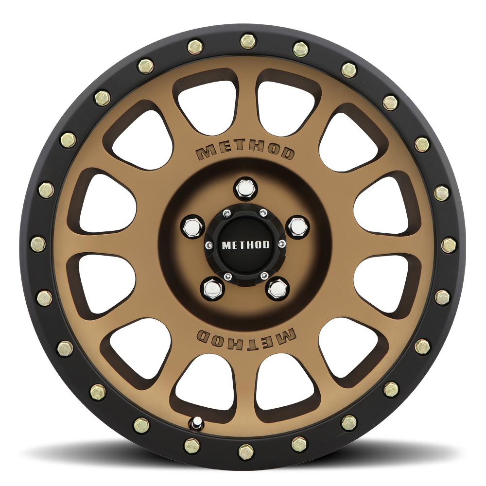 Method 305 17x8.5 Bronze 5x5 | BFG 37x12.5 All Terrain KO2 | Mounted & Balanced