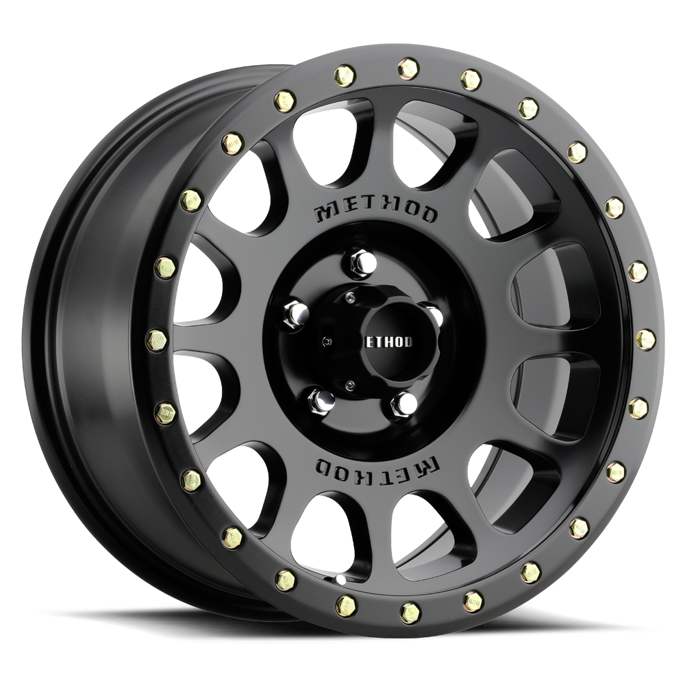 Method 305 17x8.5 Matte Black 5x5 | BFG 315/70R17 All Terrain KO2 | Mounted & Balanced