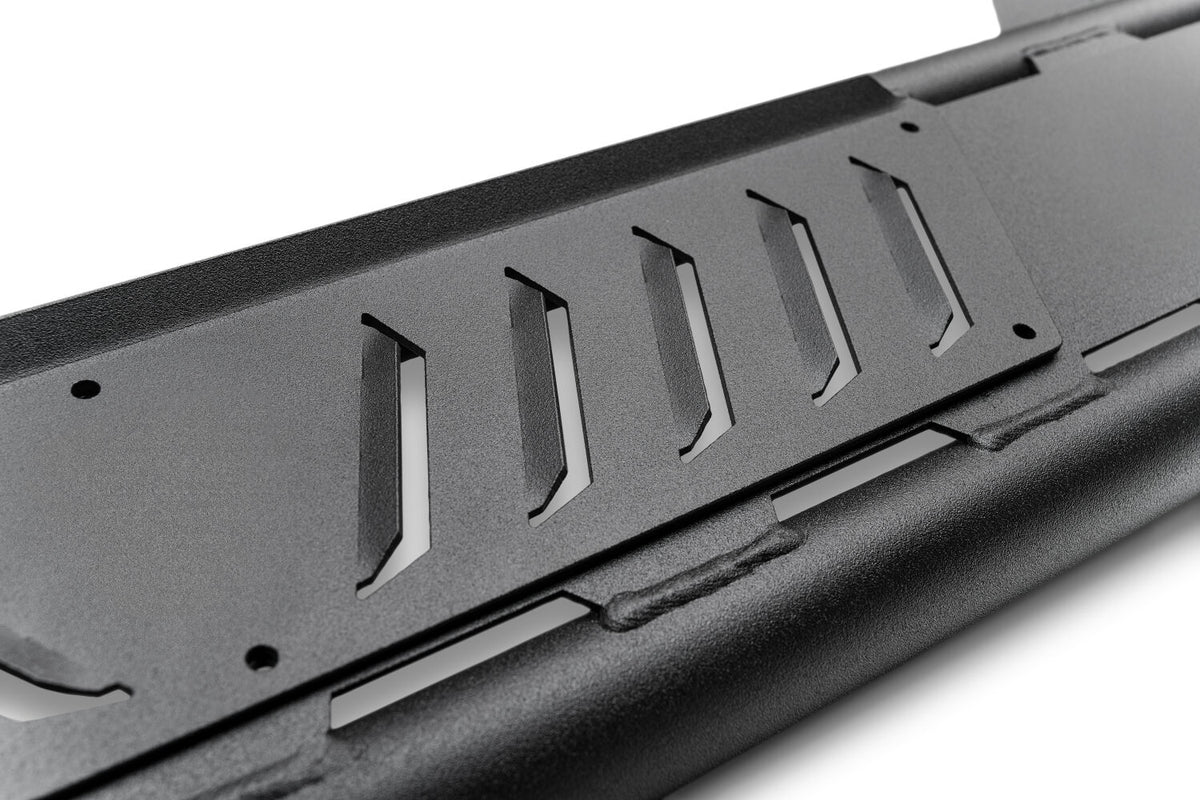 Roan Running Board Cab Length (2 Steps per Side) 2019 (New Body Style)-2015-2020 Chevrolet Tahoe|2015-2020 GMC Yukon Textured Black NFab