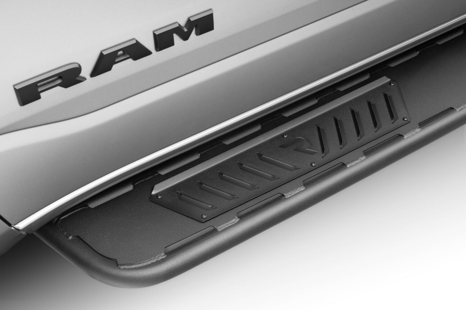 Roan Running Board Cab Length (2 Steps per Side) 2019-2025 (New Body Style) Ram 1500 Crew Cab Textured Black NFab