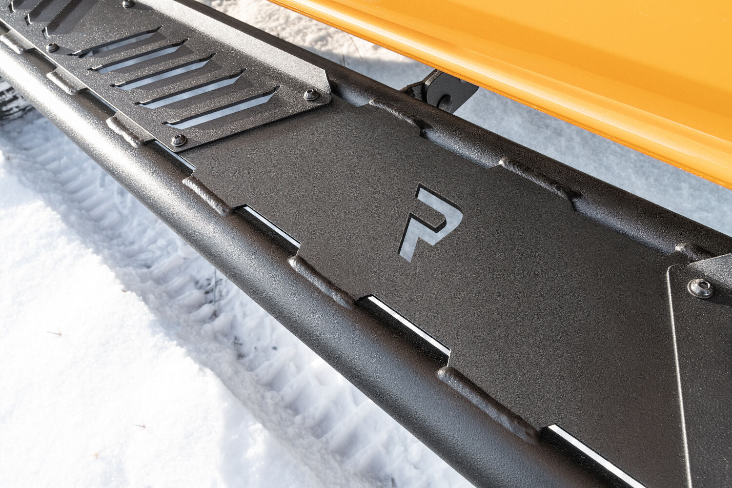 Roan Running Board Full Length (2 Steps per Side) 2021-2025 Ford Bronco 4-Dr Textured Black NFab