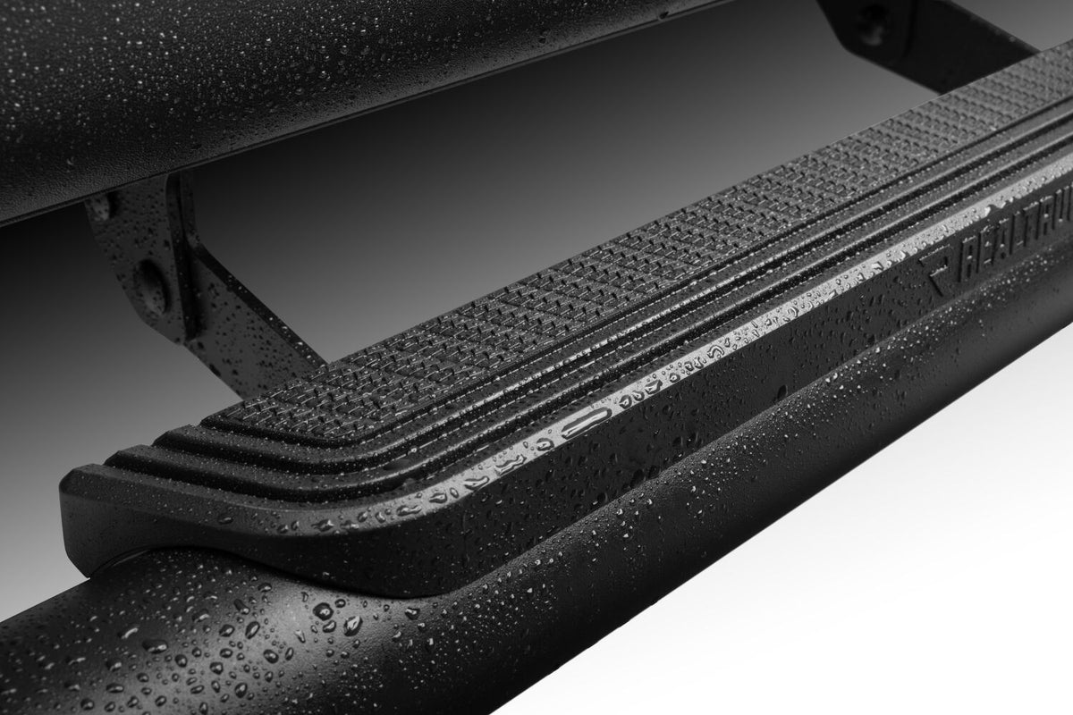 Traxio 3 Inch Nerf Bars 19-26 Ram 2500/3500 Crew Cab Textured Black N Fab