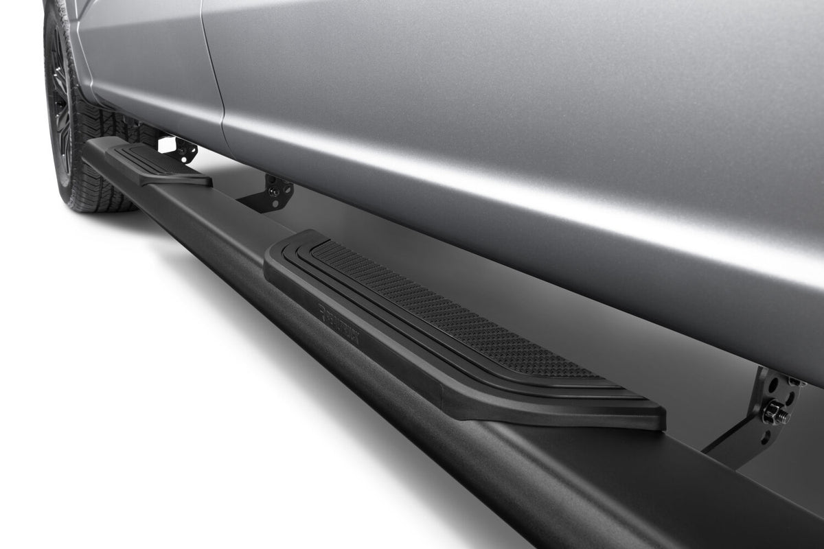 Traxio 4 Inch Nerf Bars 15-26 Ford F150/17-26 Ford F250/F350 Crew Cab Textured Black N Fab
